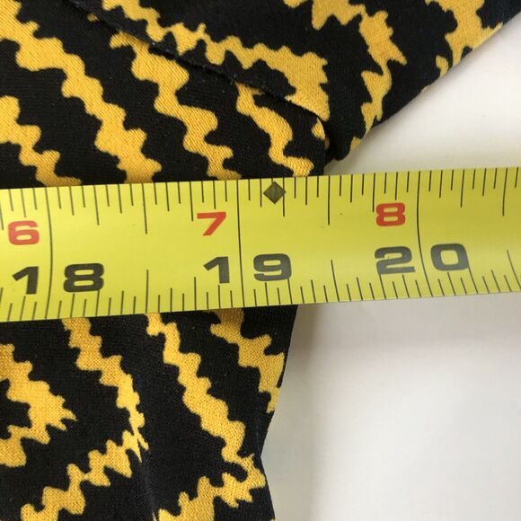 Michael Michael Kors Tribal Print  3/4 Drawstring Front Roll Tab Sleeves Medium - Picture 5 of 11